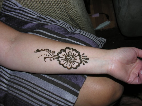 small henna design